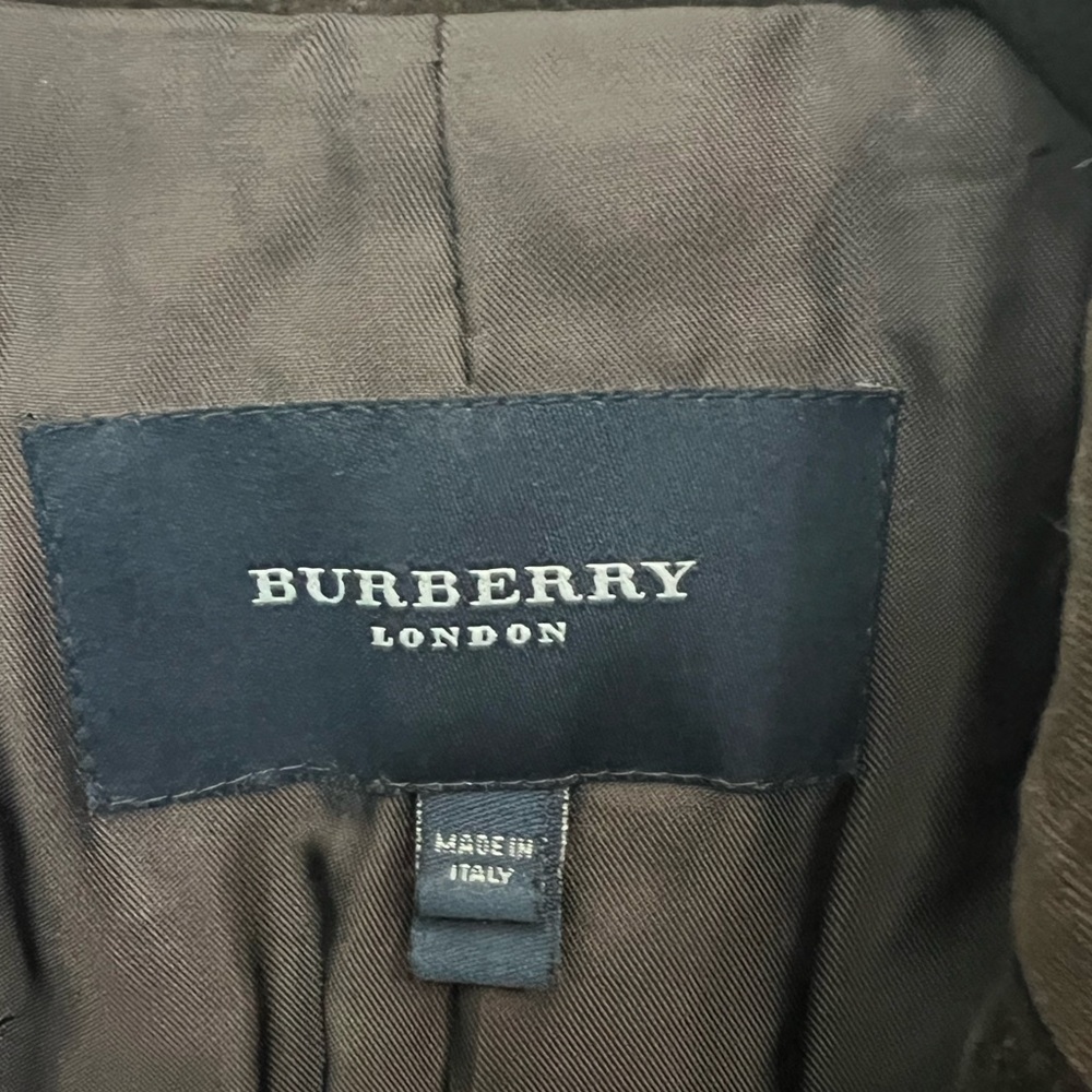 Burberry Brown London Womenβs Jacket Size 12 - Picture 12 of 17